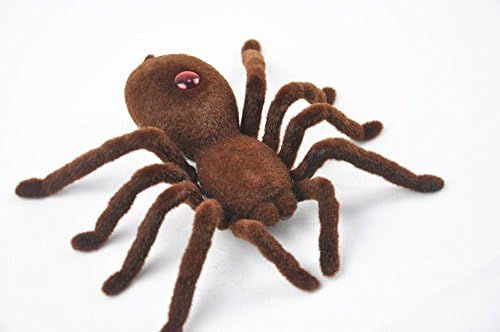 RENZE Remote Control Fake Spider Kids Toy Xmas Gift Funny Play Tricky Toy with Remote Controller