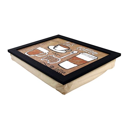 Knietablett „Coffee“ mit Kissen - 2