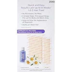 Alternative view of Sally Hansen Hair Remover Wax Strip Kit Body/Leg/Arm/Bikini