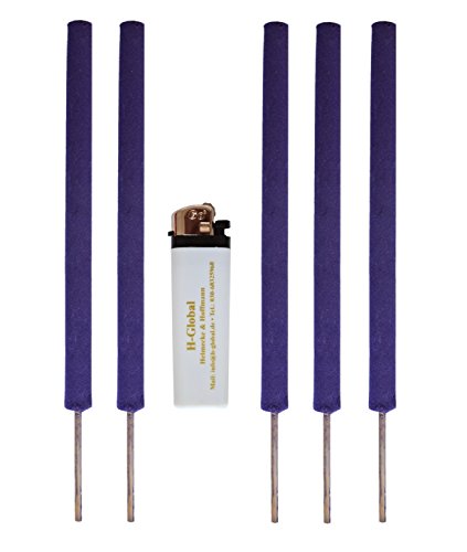 * Antimücken-Fackeln (mit Lavendelduft) Mückenabwehr Insektenabwehr Mückenschutz + Feuerzeug