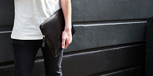 Knomo Soho Zip Sleeve für MacBook Air 33 cm (13 Zoll) schwarz - 5