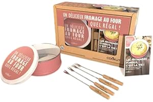 COOKUT - Coffret cuiseur fromage au four - Rose