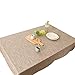 Produktbild ocjemo Moderne minimalistische rechteckige Tischdecke Baumwolle/Leinen Tischdecke 140_x200_cm (55x79)