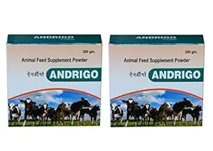 Pharma Andrigo Animal Feed Supplement_200gm (Pack of 2)