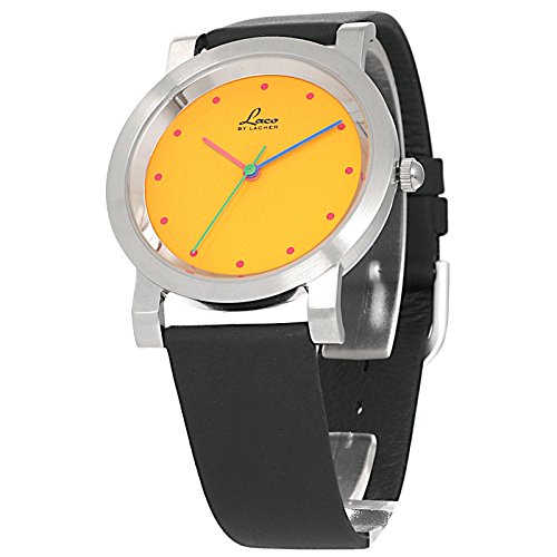 Herrenuhr / Herrenarmbanduhr -LACO Colour yellow- mit gelben Zifferblatt Herrenuhr / Herrenarmbanduhr -LACO Colour yellow- mit gelben Zifferblatt