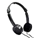 Produktbild LNIMIKIY Kopfhörer, weich, Stereo-Headset, mit Kabel, faltbar, für Kinder, modisch, leicht, für elektrisches Klavier, Geräuschunterdrückung, Schwarz, Free Size