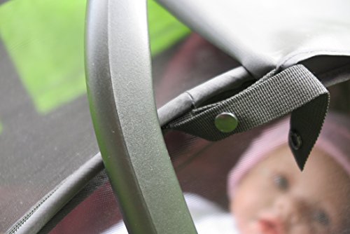 3 in 1 Multifunktionsbezug – Sonnenblende, Regenschutz und Insektennetz in einem, um Ihrem Baby in der Babyschale einen optimalen Schutz zu bieten - 4
