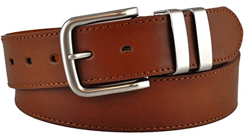 Ossi38mm Belt with Double Loop for Men in Black, Brown or Tan