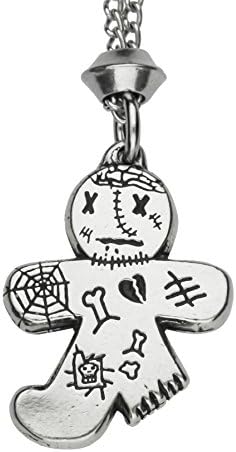 Handmade Scarecrow Pewter Pendant ~ 18+4 inch extender Chain