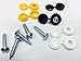 Produktbild Caravan Trailer Board Licence Number Plate Security Screws Anti Tamper