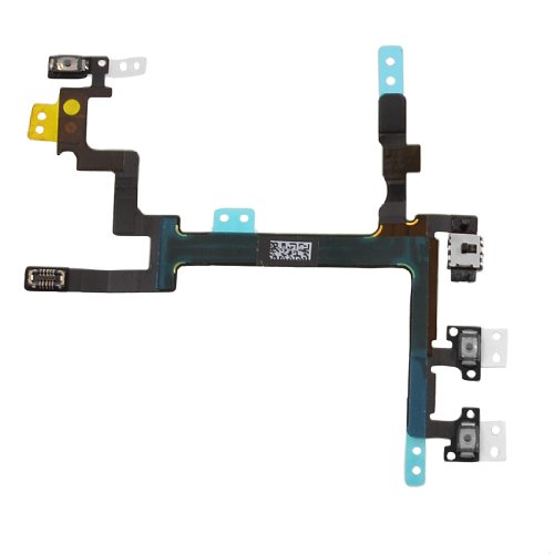 Power Mute Volume Button Switch Connector Flex Cable Ribbon for iPhone 5 5G reviews Power Mute Volume Button Switch Connector Flex Cable Ribbon for iPhone 5 5G