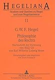 Image de Philosophie des Rechts: Nachschrift der Vorlesung von 1822/23- von Karl Wilhelm Ludwig Heyse (Hegeli