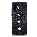 Produktbild Shinyzone Niedliche Muster Design Hülle für Huawei P30 Pro,Schwarze Weiche Bumper Schutzhülle Flexibles Silikon Gel Super Dünn Handyhülle(Finsternis)