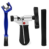 BYTAN Smagliacatena Bici Attrezzo per Catena Riparazione Bicicletta + Batticatena + Spazzolino, Bike Chain Tool