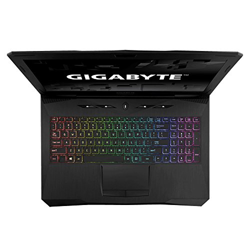 Gigabyte Sabre Pro 15-CF1 15 6-Inch Notebook -  Black   Intel I7-7700HQ Processor  16 GB RAM  1 TB HDD plus 256GB SSD  NVIDIA GeForce GTX 1060  6GB  G