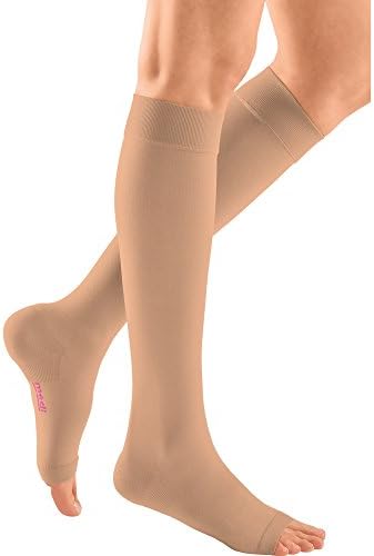mediven plus below knee open toe compression stockings Beige CCL2 compression stockings Beige