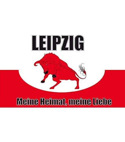Patch à Coudre Leipzig "Die Bullen Aus Dem Osten" 9x6 Cm - Neuf, Supporteur Allemand