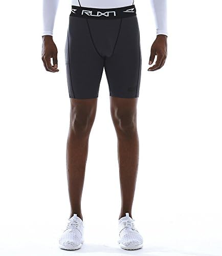 RUXN CS018 Underlayer Compression Shorts Active Sports Medium Grey