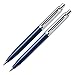 Produktbild A. T. Cross Druckbleistift und Kugelschreiber Set Sheaffer Sentinel Blau, Kappe Chrom