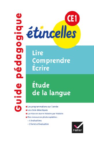 Télécharger Etincelles CE1 éd. 2012 - Guide pédagogique Livre eBook France