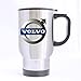 Produktbild LaHuo Famous Swedish Car Brand Volvo Logo For Cans Custom Design Stainless Steel Coffee Mug(Teetassen/Kaffeetassen) Car Travel Water Bottle Tea Cup 14 OZ