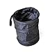 Produktbild yunda Universal Reisen Tragbare Auto Staub Bin Storage Bucket Trash kann Container RV Pop Up Garbage Tasche faltbar schwarz klein