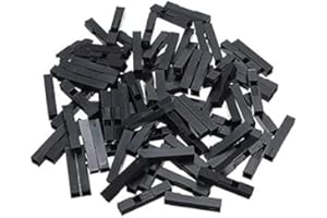 Aihasd 100 St ¨ ¹ CK 1p Pinheader Femelle Fiche Grille 2,54 mm 1 rangée 1 Broches