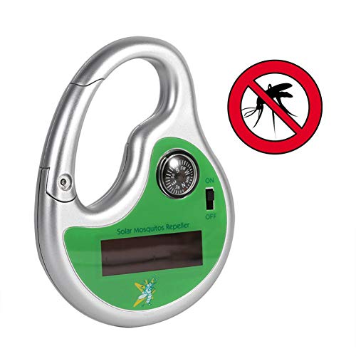 Etophigh Tragbare Solar-Lade-Ultraschall-Laufwerk Elektronische Moskito-Outdoor-Mückenschutz Vertreiben Sie Schädlinge