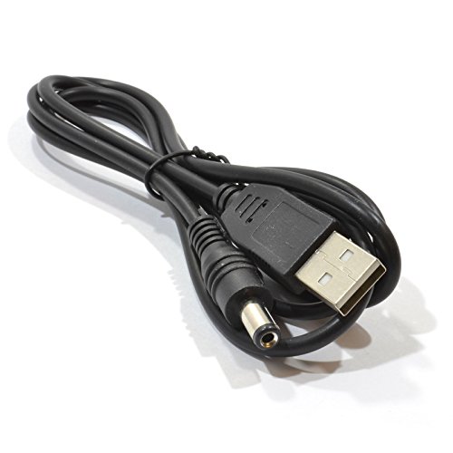 USB Zum DC Strom Kabel USB 2,0 Für 2,1 mm x 5,5 mm 5V 2A 2000mA 0,5 m - 4