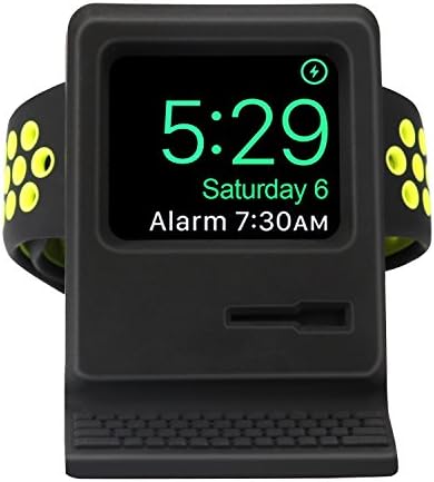 Charging Stand For Apple Watch Stand Supports Nightstand Mode For Apple Watch Series 1 / Series 2 / 42mm / 38mm (Black)