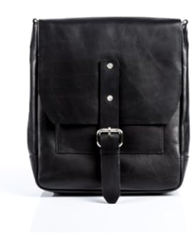 FEYNSINN® Messenger Bag JACKSON - Herren Umhängetasche groß Ledertasche fit für 11 