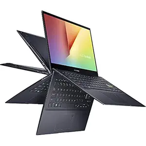 ASUS VivoBook Flip 14 (2021), AMD Ryzen7 5700U, 14-inch FHD Touch 2-in-1 Laptop (8GB RAM/512GB SSD/Integrated Graphics/Office 2019/Windows 10/Bespoke Black/1.5 Kg), TM420UA-EC701TS