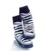 Mocc Ons Moccasin Style Slipper Socks - Zebra Print