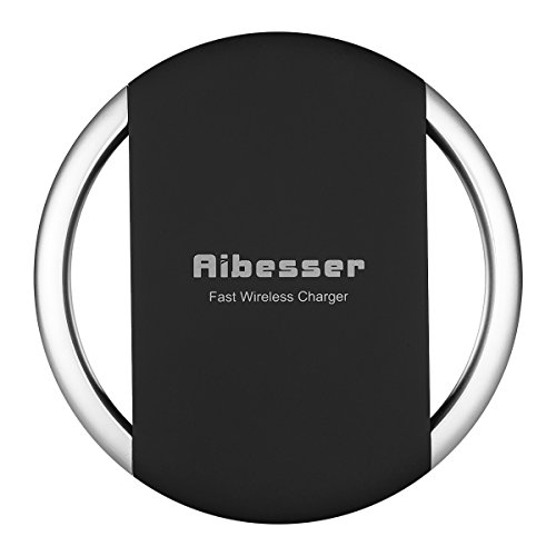 Schnelle drahtlose Aufladeeinheit, Aibesser schnelle Gebühr Qi drahtlose aufladenauflage für Samsung-Galaxie S7 S7 Rand, Anmerkung 5, S6 Kante plus - 6