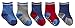 TICK TOCK Baby Boys Socks 5 Pairs Cotton Rich Heel and Toe Warm Stripes Grippers