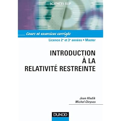 relativite restreinte cours pdf