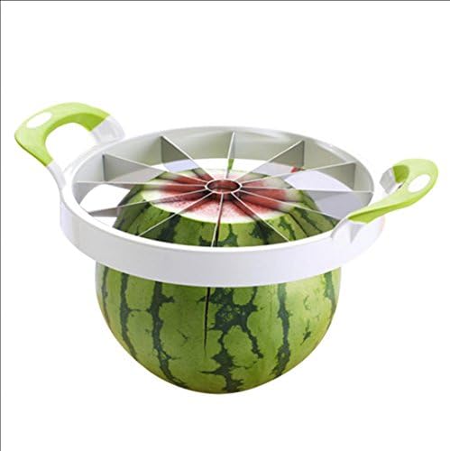 Stainless steel watermelon cut fruit to nuclear slicer large cantaloupe slicer