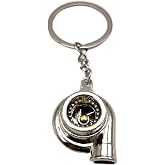 Auto Keychain with Metal Turbo Figure