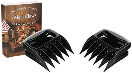 Makidar 2 Packs BBQ claws Bear Claws Meat Claws Meat Shredder Meat Handlers Barbecue Forks Claws for Shredding,Pulling,shredding Brisket from Grill Smoker or Slow Cooker