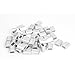 Produktbild sourcingmap 1/5-inch Stahl Drahtseil Aluminium Aderendhülsen Ärmel Silbern Ton 50 Stück DE de