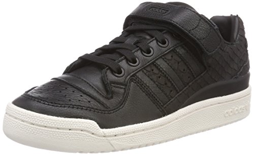 adidas Originals Damen Forum Low Top Sneakers, Schwarz (Negbas/Negbas/Blatiz 000), 37 1/3 EU adidas Originals Damen Forum Low Top Sneakers, Schwarz (Negbas/Negbas/Blatiz 000), 37 1/3 EU