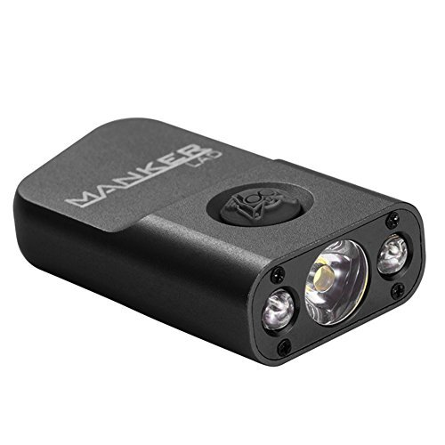 MANKER LAD 300 Lumen Mikro-sortierte LED-USB-nachladbare Keychain Taschenlampe mit Cree XP-G3 LED / Nichia 219C LED + 2x roter Strohhut LED für tägliches tragen - 4