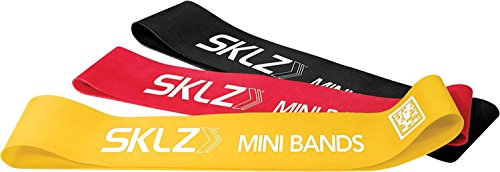 SKLZ APD-MBD01-02 Trainingsbänder Gymnastikbänder Fitnessbänder Mini Bands