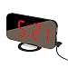Produktbild Wecker, INKERSCOOP Digitaluhr mit großem 6,5"LED-Dimmer-Display, Wecker für Schlafzimmer, Dual-USB-Ladegerät Anschlüsse für Smartphone, Snooze, Spiegelfläche