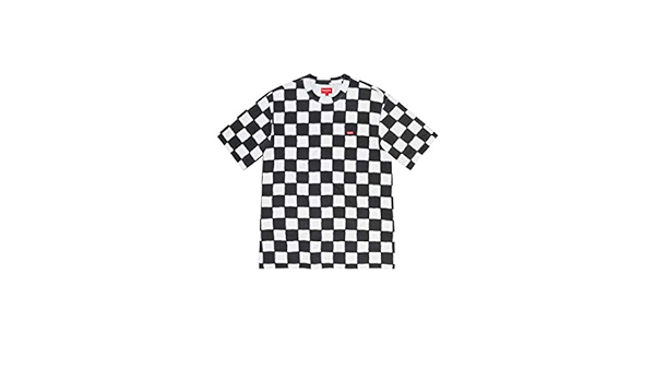 supreme small box tee checkerboard