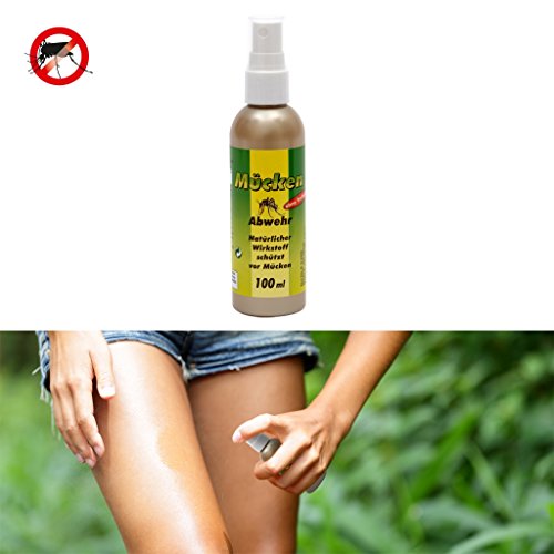 Preisvergleich Produktbild Gardigo Mückenabwehr für Menschen, natürlicher Mückenschutz 100 ml, Made in Germany