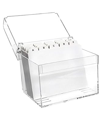 Maul 1952605 Boîte à fiches Transparent