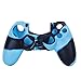 Imported Camo Silicone Protective Skin Case Cover for Sony PlayStation 4 PS4 Controller -Black-Blue RS.200.00