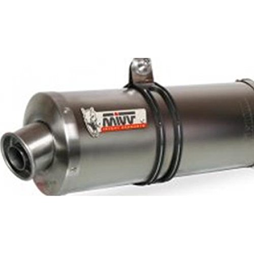 Preisvergleich Produktbild Auspuffanlage Mivv SLIP-ON Edelstahl Oval Sport