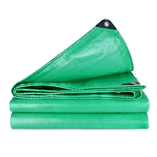 TIAMO Bâche en Polyéthylène Imperméable, Résistante Aux Rayons UV Et À L'abri De La Pourriture, Étanche À L'extérieur, 180g / M² 0.38mm (Size : 5x5M)